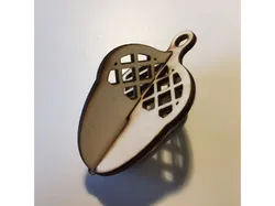 Acorn Christmas Ornament
