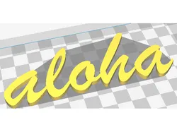 Aloha word