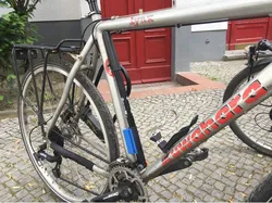 bicycle tire inflator holder