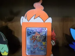 Chimchar Card Holder – Toploader Stand - Free 3D Print Model
