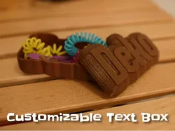 Customizable text box II