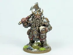 D&D Dwarf Warrior - Free 3D Print Model
