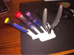 Desk organizer to screwdriver cutters and tweezers