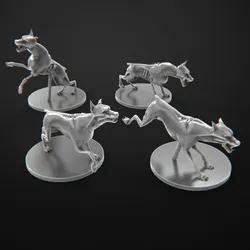 Dogs Zombie for Zombicide