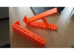 foldable notebook stand one piece print v.2.0