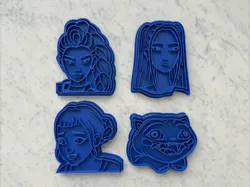 Huntrix Cookie Cutters - Free 3D Print Model