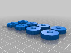 Large M3 thumb screws