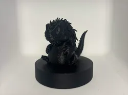 Monster Hunter Great Jagras Chibi - Free 3D Print Model