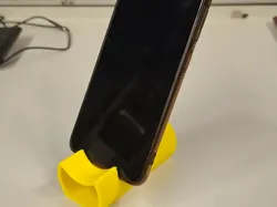 Phone holder with speaker function - Free 3D Print Model