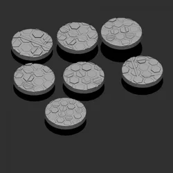 Sci-Fi Hexfloor Bases - 25mm
