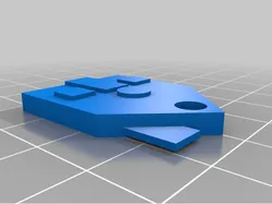 Simple House Keychain