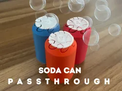 Soda Can PASSTHROUGH - Free 3D Print Model