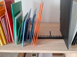 Super long vertical stand with 6mm gaps [H2 only] - Free 3D Print Model