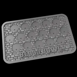 Transport base for blood bowl equipment for 32mm bases