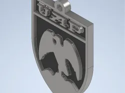 UAP Keychain - Free 3D Print Model