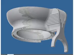 Coffee filter funnel for Delonghi two ear portafilter