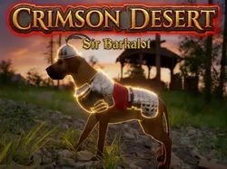 Crimson Desert - Medieval Dog Knight Sir Barkalot - Free 3D Print Model