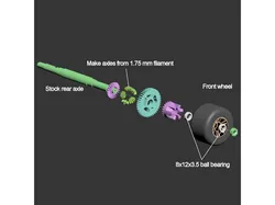 Differential for OpenRC F1 car.