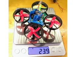 Eachine E011/E010 FPV Super Mini Light AIO Camera Mount - OpenSCAD - Customizable