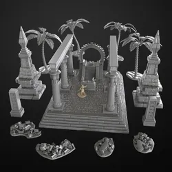 Egyptian Temple of Funeral Kings.
