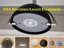 IKEA Norrsken / Leucit Replacement Parts - Free 3D Print Model