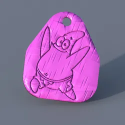 Patrick keychain (Spongebob)