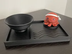 Ramen Organizer - Zen Octopus Multi-Piece (No-AMS) - Free 3D Print Model