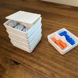 Stackable Board Game Token Caddy