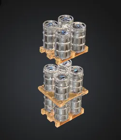 Beer Kegs on Single & Double Pallets