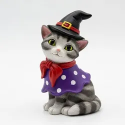Cat in Magician Costume – Cute 3D Model for Printing & Decor