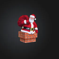 Christmas Scene Figurine