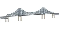 Commodore Barry Bridge 3D model