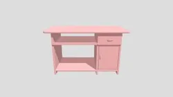 Computer Desk – 3D Model