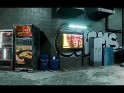 Cyberpunk Build And Shop  Low-poly 3D model