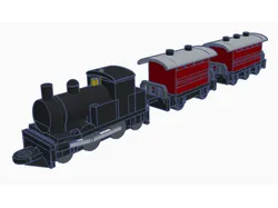 ERTL  mini TGR D class and suburban veranda coaches