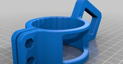 FDM Printable Elegoo Mars, Mars 2 & Mars 3 Build Plate Angled Holder