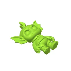 Goblin Monster Mini Flexi and Fridge Magnet
