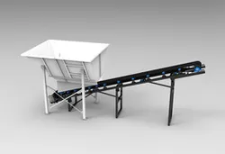 Hopper with Inclined Conveyor