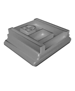 House Stamp Tile Set, 5 Motif Sizes, Ideal for Clay, Cookies & Fondant PRODUCT_2333