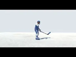 Ice Hockey Actions 3D model
