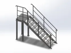 Industrial Staircase 1680mm