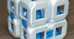 Infinity Cube with balls inside