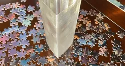 Large Heart Shaped Vase