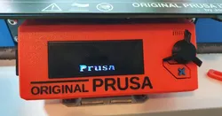 LCD cover with lighted logo MK3s+