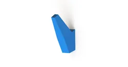 Low poly coat hook
