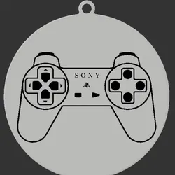 Playstation Controller - Christmas Ornament