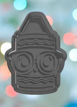 Smart Crayon Cookie Cutter