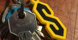 SUPER S keychain
