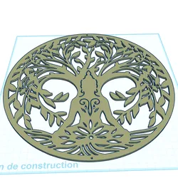 Tree of life and Buddha