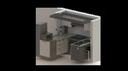 U shaped kitchen